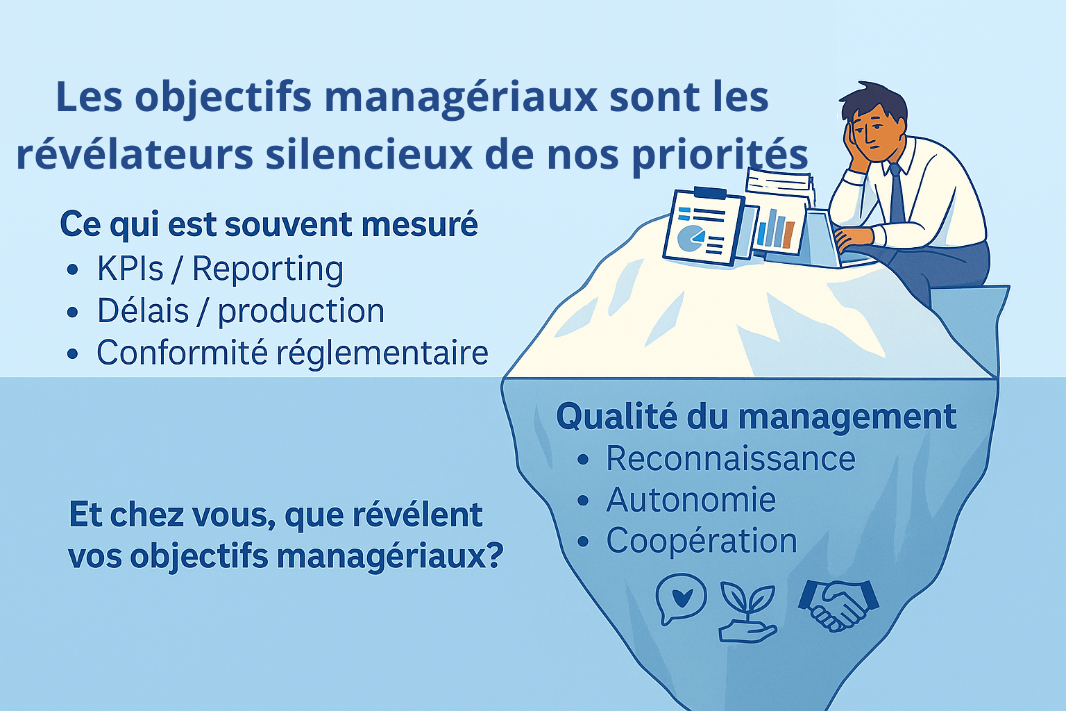 Management - les objectifs donnés aux collaborateurs révèlent la culture d'entreprise