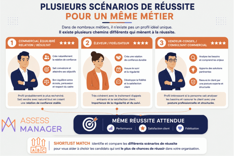 Recrutement prédictif avec plusieurs scénarios de profils